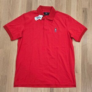 Eastside Golf Men's Pique Polo - New - Red - Size L